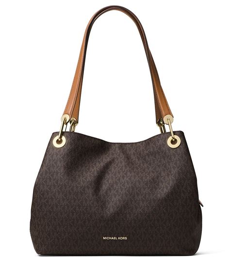 michael kors raven tote